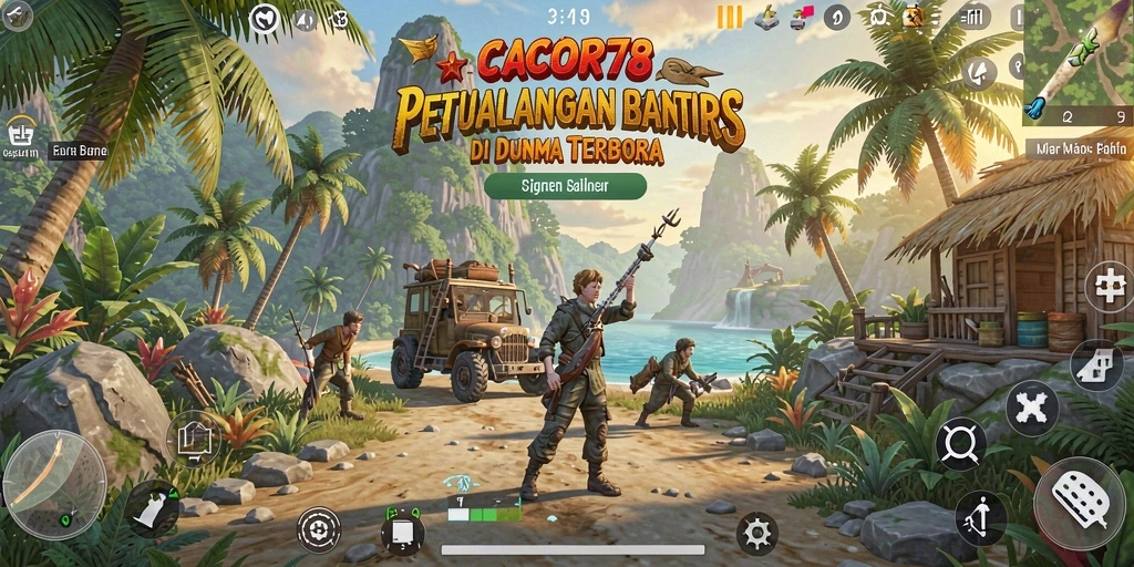 Tampilan menyerukan dari gameplay Open World yang mengagumkan.