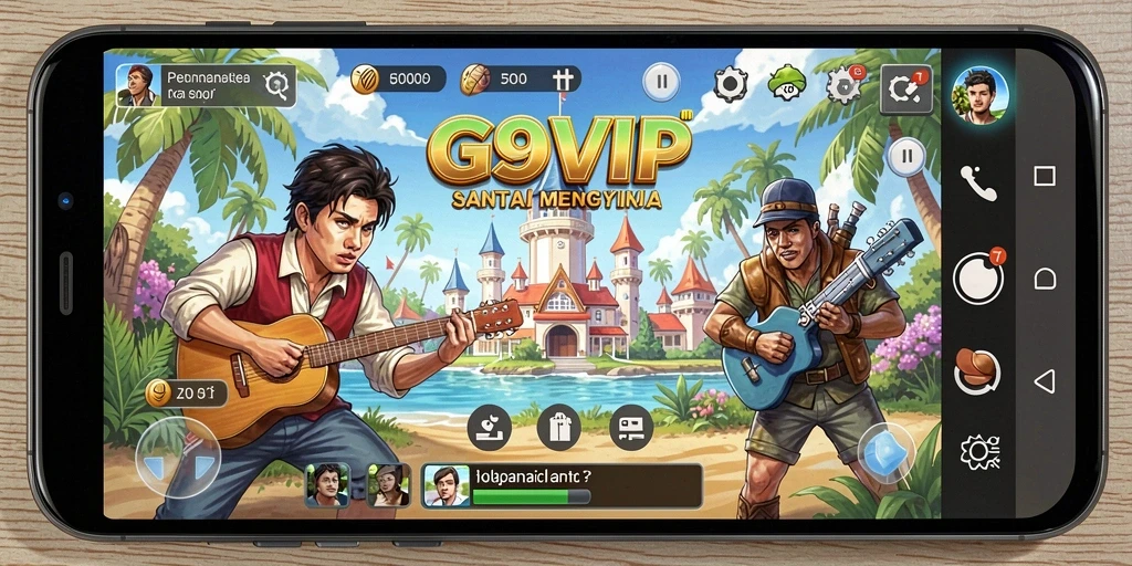 Tangkapan layar G9VIP yang menampilkan keseruan gameplay Casual.