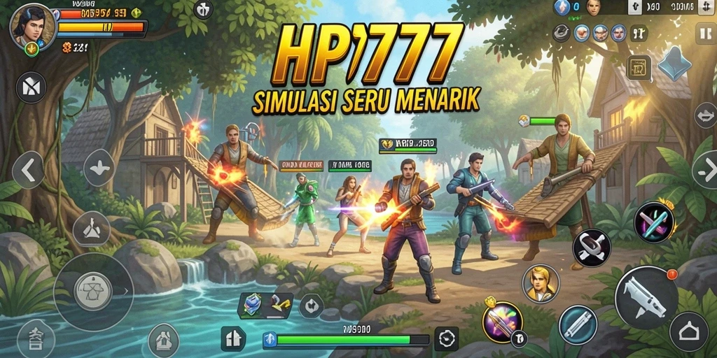 Screenshot menampilkan gameplay menarik dari HP777 dengan desain yang menawan.