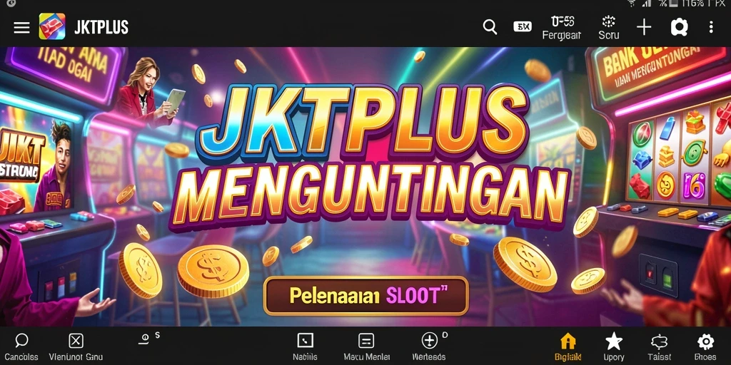 Screenshot gameplay JKTPLUS yang menunjukkan keseruan permainan Slot.
