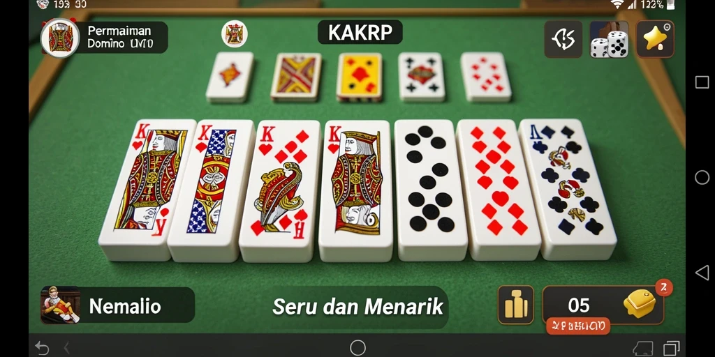Tampilan permainan KAKRP yang menarik dan interaktif.