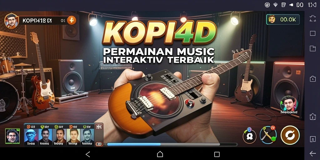 Tampilan gameplay KOPI4D yang interaktif dan menyenangkan.
