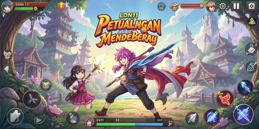 Tampilan menarik dari gameplay LDN11 yang mengagumkan.