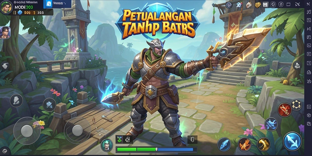 Gameplay menarik dari MODE303 dalam dunia MMORPG.