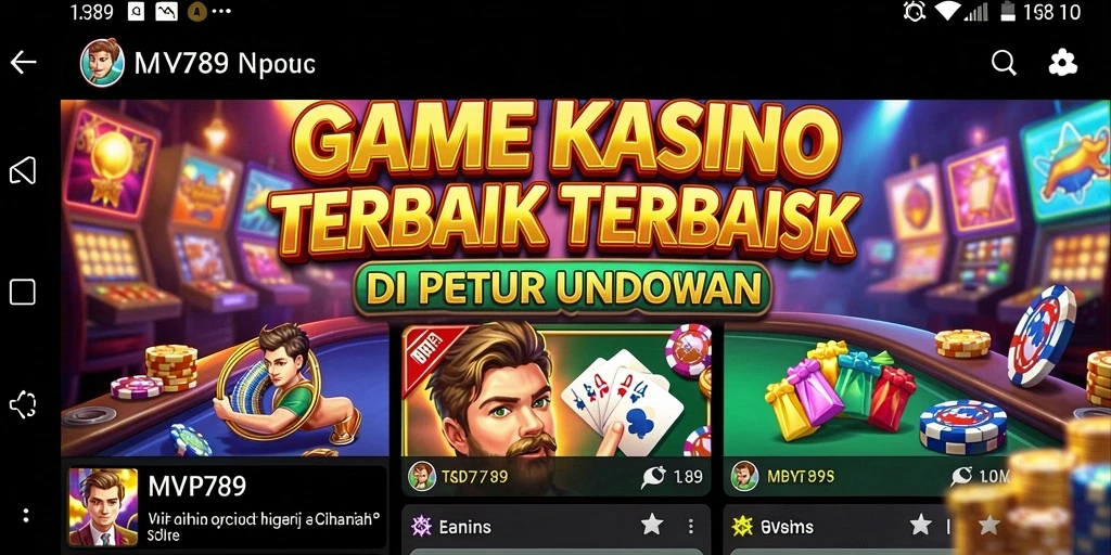 Gambaran gameplay menarik di MVP789 dengan berbagai permainan Kasino.