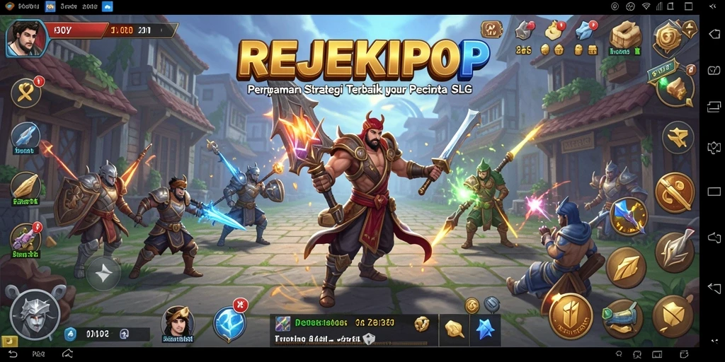 Tampilan gameplay yang mendalam dalam REJEKIPOP.