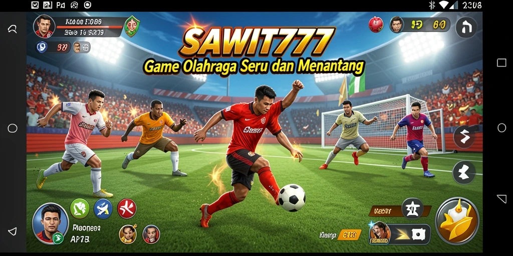 Screenshot gameplay SAWIT777 menampilkan aksi seru dalam olahraga.