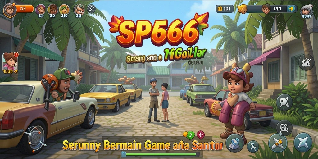 Gameplay seru SP666 yang menampilkan tantangan santai dan menghibur.